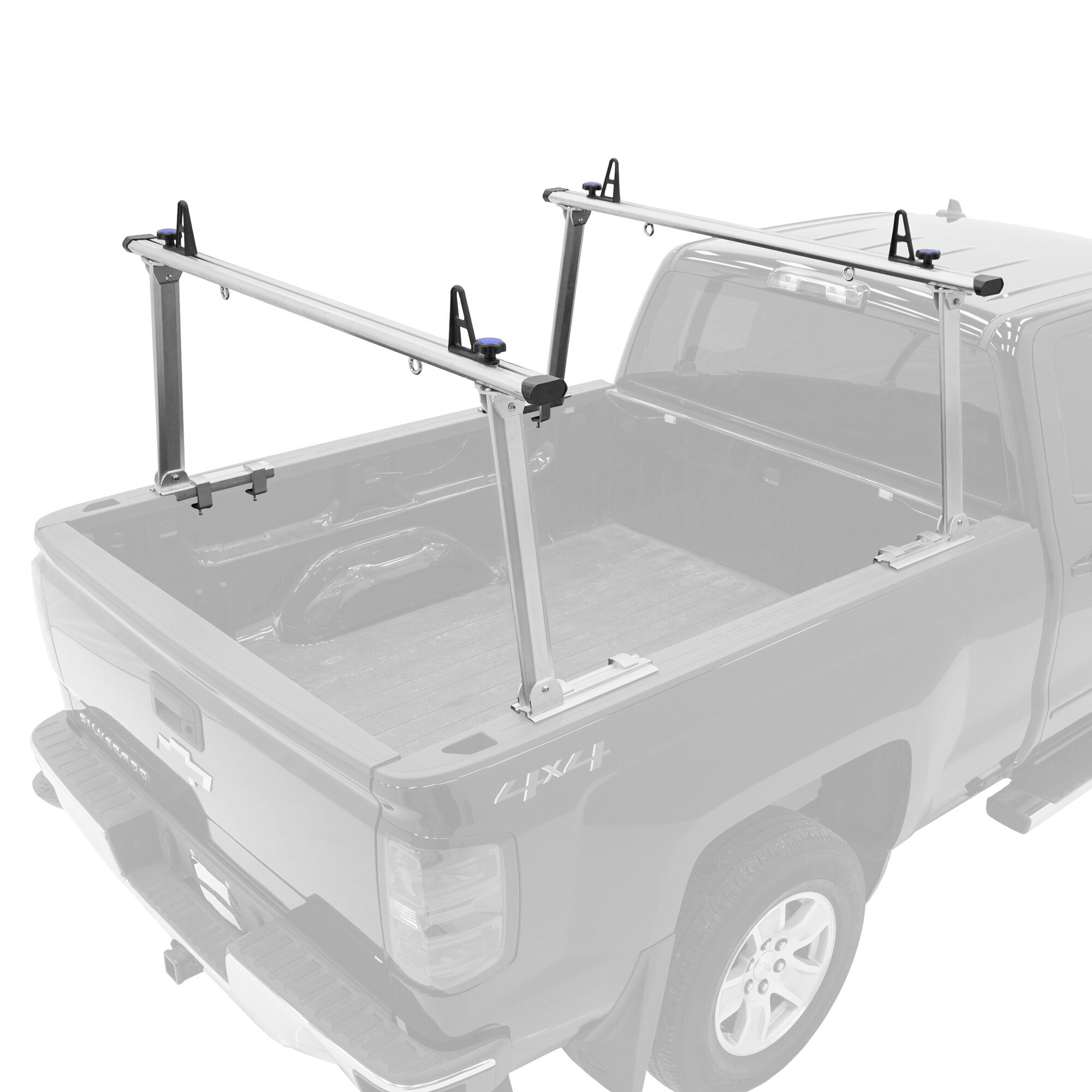 Elevate Outdoor, Alum. Universal Truck Rack, Load Capacity 800 lb, Material Aluminum, Model# ATR-RACK-V2